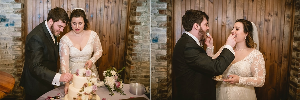 wedding reception at Pizza Grocery in Corinth, MS, Memphis wedding photographer