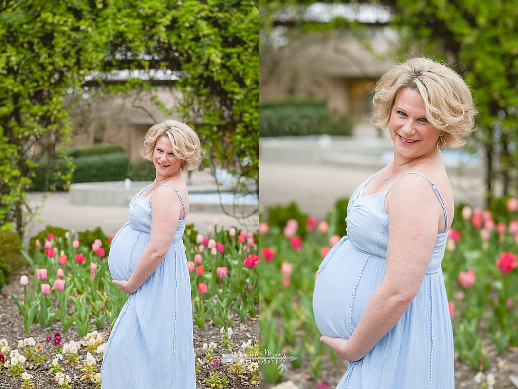 Memphis maternity photography for a rainbow baby at Memphis Botanic Garden by Sarah Morris Photography