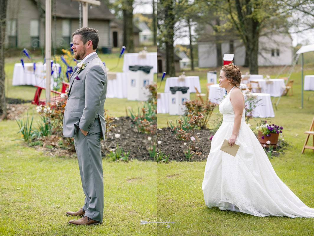 bridal portraits at backyard wedding in bartlett, tn , memphis wedding photographer