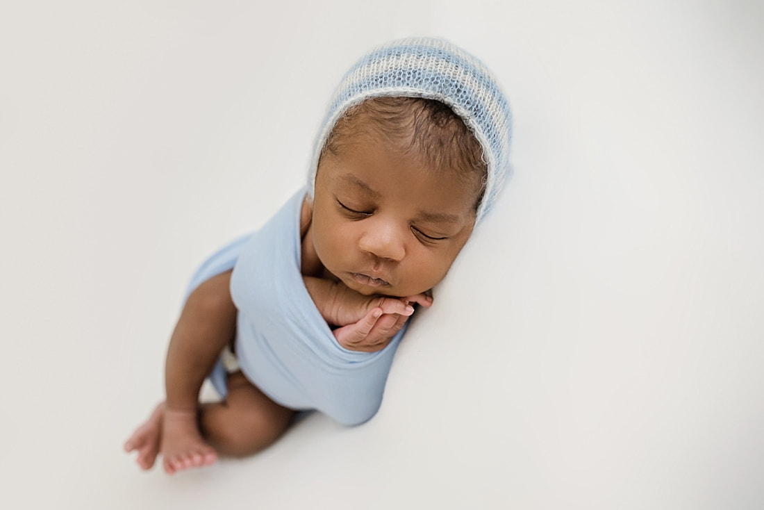 Picture of newborn baby boy sleeping in Collierville, TN
