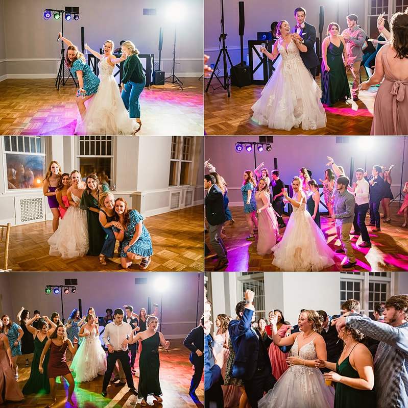 wedding reception + Pink Palace Wedding + Memphis, TN