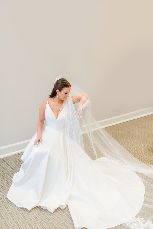 Bridal Portrait at Chickasaw Country Club