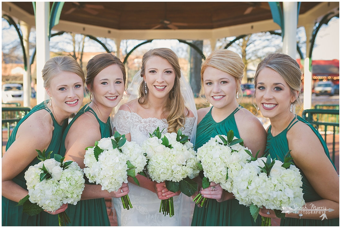 Collierville Wedding Photographer, Collierville Wedding Venue, The Quonset, Collierville Town Square, Wedding Party