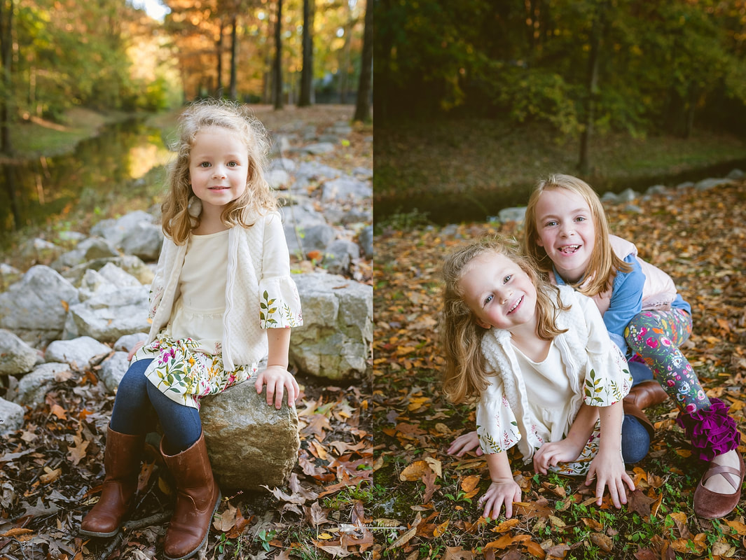 sisters fall mini session