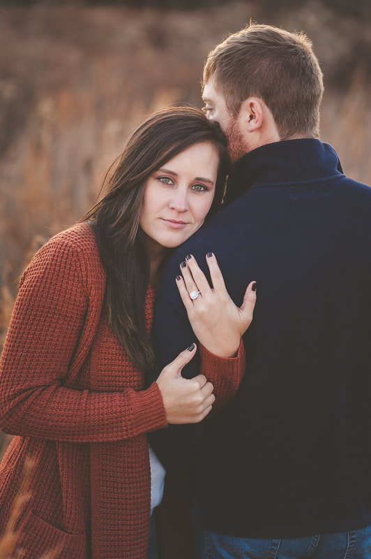 Engagement photos at Shelby Farms with Sarah Morris Photography