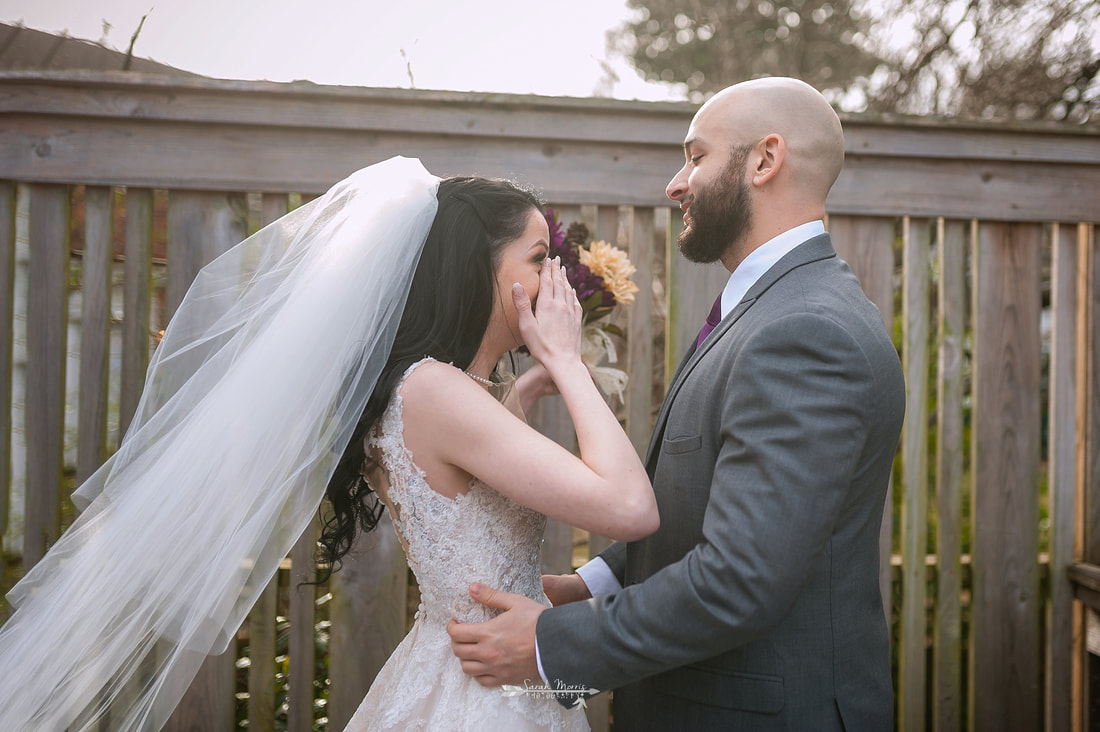 first look at Overton Chapel, Memphis Wedding Photographer