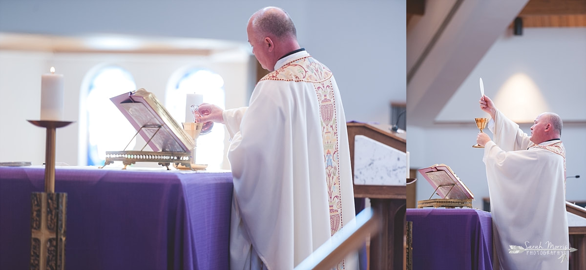 communion at St. Francis of Assisi Catholic Church